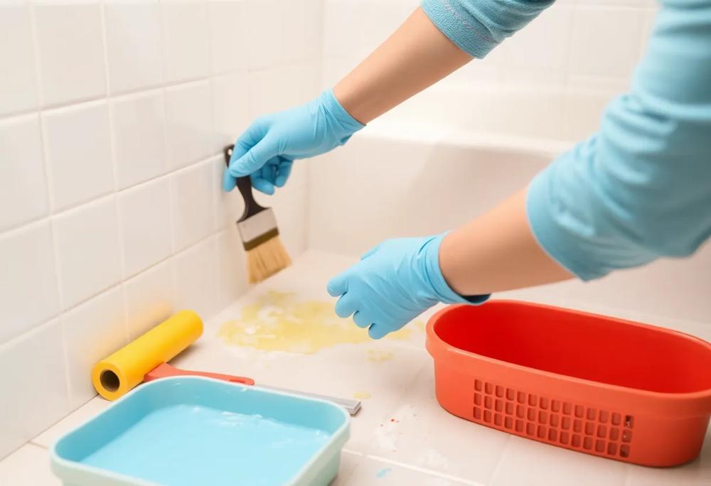 bathroom painting